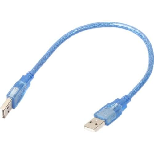 0.3 Meter USB 2.0 Male To Male Copper Core Cable Hard Drive Data Cable Extension Drop Shipping