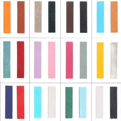 Legenstar 1/piece 12mm Ring Leather Band Reversible Interchangeable Vinyl fit Stainless Steel Bague Accessories Anillos Mujer