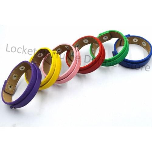 10Pcs/Lot Snake Skin Leather Bracelet For Women Slide Letter Charms Jewelry Making 18mm Bracelet Strap Wristband Pet Collar Men