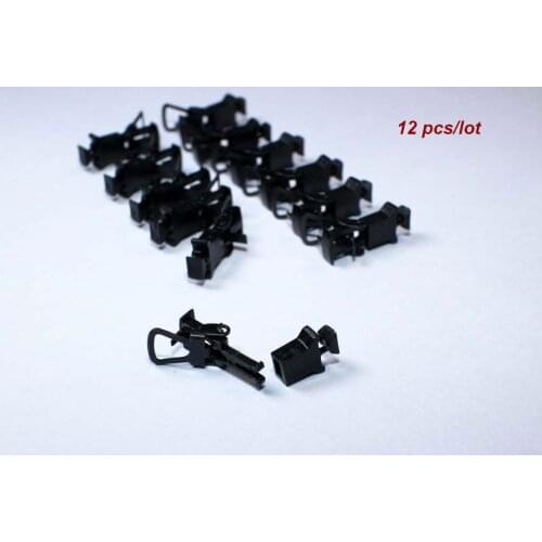 12 PCS 1/87 Ho Scale New European Train Accessories Coupler Universal Hook Multi-vehicle Compatible Retrofits Model