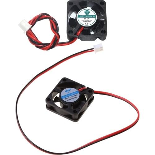 1PC DC 2Pin Mini 3010 Cooling Fan 5V/12V/24V 30MM 30x30x10mm Small Exhaust Fan for 3D Printer 3010 2 pin for 3d printer