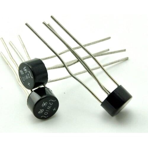 2a/1000V 2W10 circle heap silicon bridge rectifier bridge rectifier bridge