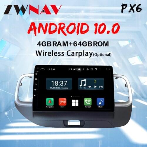 Android 10.0 GPS Navigation Radio Player for Hyundai VENUE 2019 Video Player Stereo Headuint free gps map Built in Carplay dsp