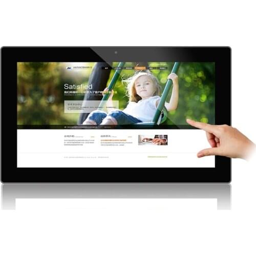 Android 5.0 OS white 18.5 inch all in one touch screen pc