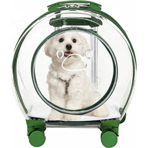 Pet Trolley Case Dog Backpack Carry Cart Outdoor Breathable Backpack for Pet Dog Bag Outdoor Travel Pets Carrie