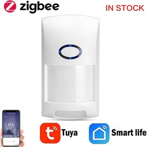 Smart Human Body Sensor Wireless Smart Body Movement PIR Motion Sensor Zigbee Use With Gateway Tuya Smart Life App Home Security