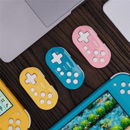 For 8BitDo ZERO 2 Mini Bluetooth Controller Mobile Phone Computer Drawing Gamepad for Nintend Switch Windows PC Steam MacOS