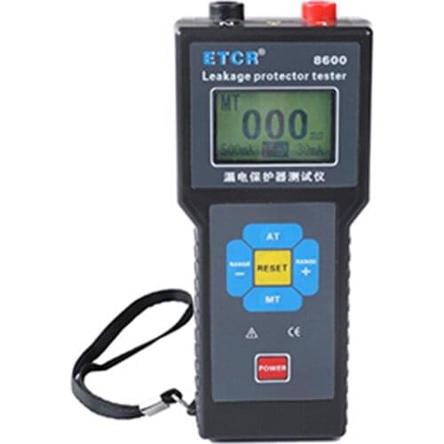 ETCR8600 0.00mA-500mA Digital Leakage Current Meter with Leakage Protector Tester