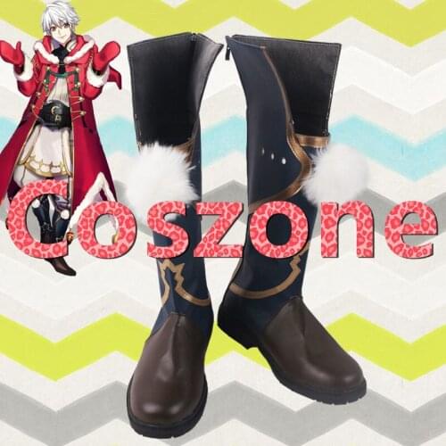 Fire Emblem Echoes Shadows of Valentia Robin Cosplay Shoes Boots Halloween Carnival Cosplay Costume Accessories