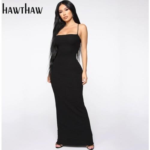Hawthaw Black Summer Dresses
