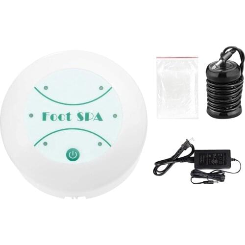 Ionic Detox Foot Basin Bath Spa Cleanse Machine Relax Refresh Body Foot Spa Foot Bath Massage Home Use EU Plug