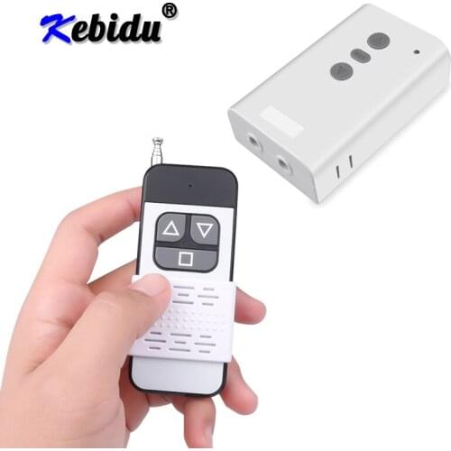 Kebidu 433Mhz Universal Wireless Remote Control Switch DC 12V 1CH Relay Receiver Module With 3 Buttons RF Remote Transmitter