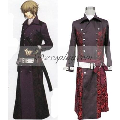 Hakuouki Shinsengumi Kitan Kazama Chikage Kimono Cosplay Costume E001