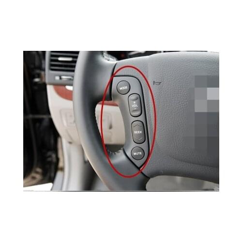 Steering wheel multimedia volume control adjustment switch button for hyundai Santa fe 2006-2012