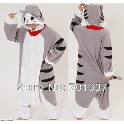 Mens Ladies Gray Tiger Adult Animal Onesies Onsie Jumpsuit Pyjamas Pajamas 302 S/M/L/XL/XL