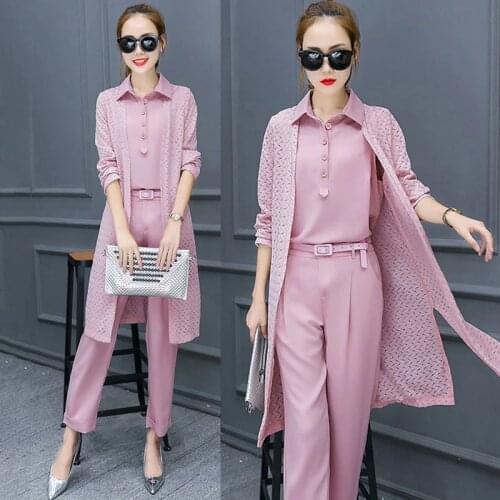 3 piece set women Suit female Ladies Formal Suit Office Uniform Style Female Business Suit For Work Wear Womens suit