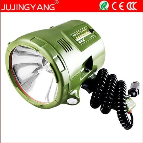 Xenon searchlight super bright long-range spotlight outdoor camping fishing portable lighting lamp 12V car marine search light