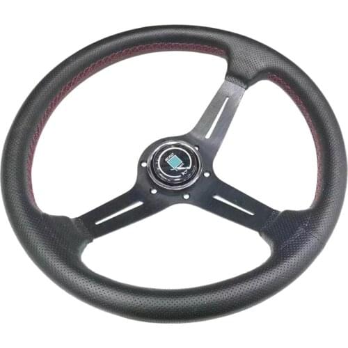Spceddy MCX Sports Steering Wheel 330mm 13inch 14 Inch Universal 350mm Leather Racing Steering Wheel Sport For MC20S0324145
