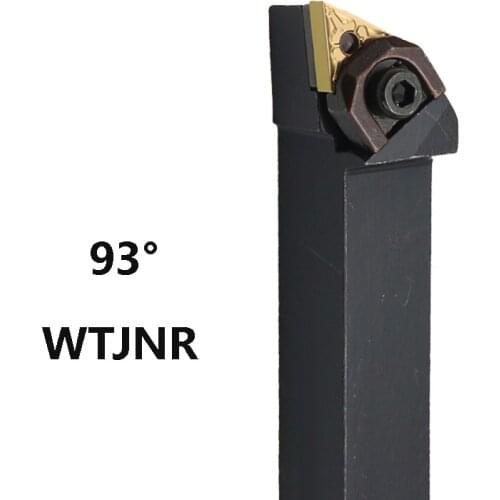 BEYOND 93° WTJNR WTJNL WTJNR1616H16 WTJNR2020K16 External Turning Tools Holder use Carbide Inserts TNMG16/22 Lathe Cutter Shank