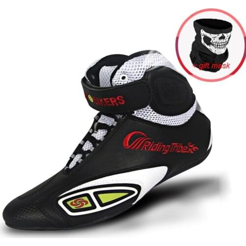 Woman Motorcycle Shoes Bike Biker Boot Race Racing sport boot Motocross Off Road Knight Botas man Motorcycle Shoes A013