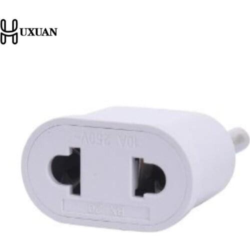 1pc UK/EU/AU To EU Plug Power Adapter White Travel Power Plug Adapter Converter Wall Charger