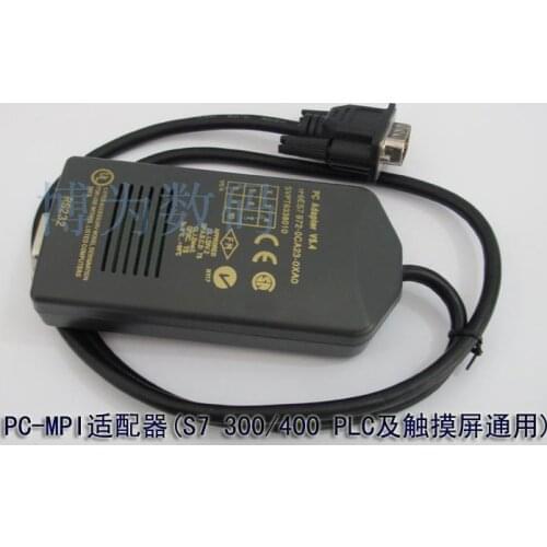 1pcs PC/MPI Isolated Cable V5.4 Adapter / for S7-300/400PLC programming cable compatible 6ES7 972-0CA23-0XA0