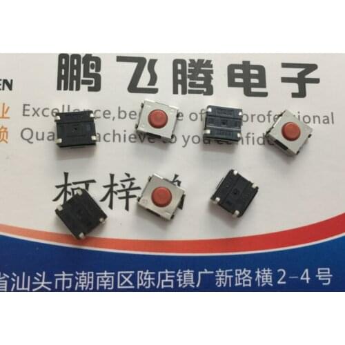 10PCS/lot KSS6 Imported Japanese HDK touch switch 6*6*2.5 inside paste 4-pin key switch/micro switch