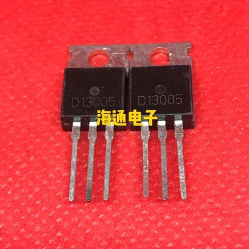 100% nuevo 10 pcs/lote D13005ED E13005 D13005K 3DD13005 MJE13005 Transistor original nuevo new TO-220