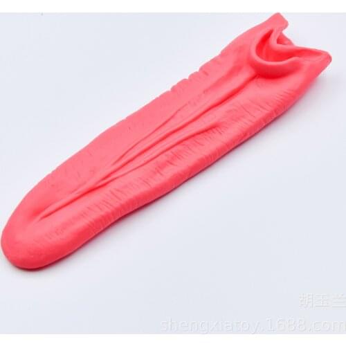 2021 Halloween Prank Toys Kids Funny Gadgets Games Gifts For Men Tongue Fake Tounge Of Adults Women Toy Stress Reliever Party