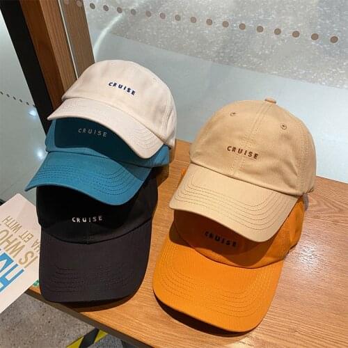 K124 Summer Mens And Womens Korean Version Of The Wild Baseball Cap Japanese Cap Ins Tide Brand Street Hipster Sun Hat Visors