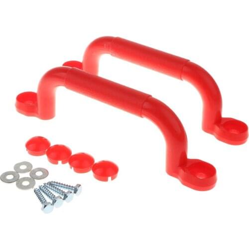 1 Pair Kids Children Playground Safety Nonslip Handle Mounting Hardware Kits Climbing Frame Swing Toy Accessories