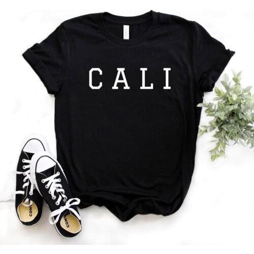 Cali Girl california Print Women Tshirts Cotton Casual Funny t Shirt For Lady Yong Girl Top Tee Hipster 6 Color NA-904