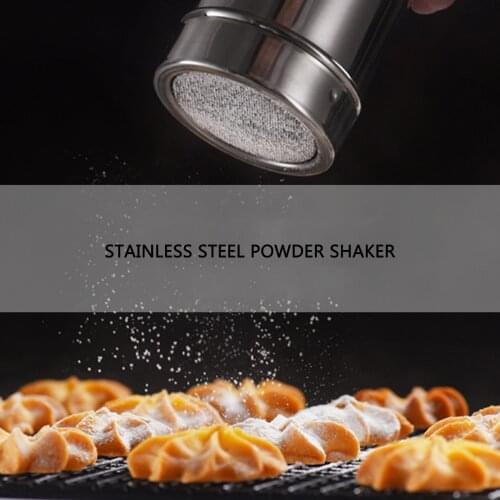 Barbecue Kitchen salt pepper Stainless Steel Condiment Bottles Seasoning Cans Pepper Shakers Shaker Spice Container Spice Jar