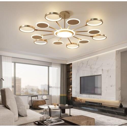 Chandelier lighting modern kitchen chandeliers design lamp lustres hanglampen nordic decoration home living room decoration
