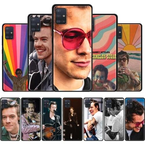 Soft Phone Case For Samsung Galaxy A51 A71 A21s A31 A41 M31 A11 A12 M51 A32 5G M30s A91 A42 Cover Funda 1D Harry Style Coque Sac