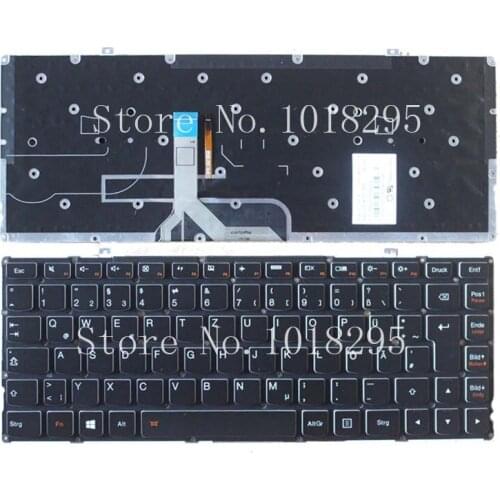 New GR Laptop Keyboard for Lenovo Ideapad Yoga 2 Pro 13" backlit ,Yoga2 Pro13-ISE Germany 25212831 PK130S91A19