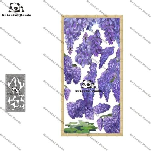 New Dies 2021 Camper Van Metal Wisteria Frame Dies diy Die hoto album cutting die Scg new die for cuttinrapbooking Stecil 2021