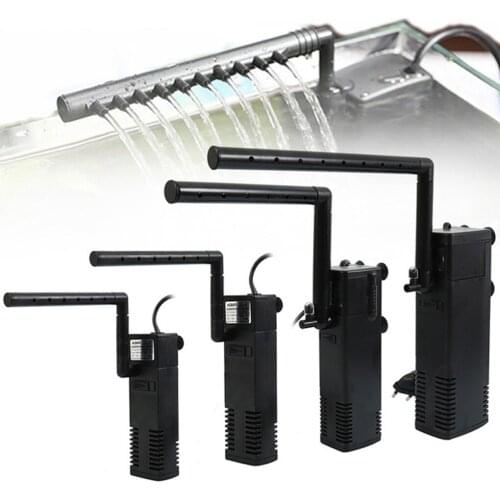 New Style Submersible Water Filter Pump Aquarium Fish Tank Pond Oxygen Increasing Pump Tool Aquarium Filter Accessories