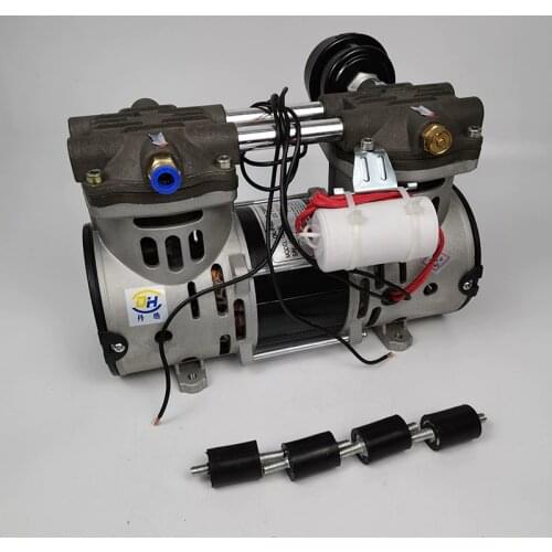 OL280 Small oil-free silent air compressor head 300W-60L medical beauty oxygen system piston air compressor