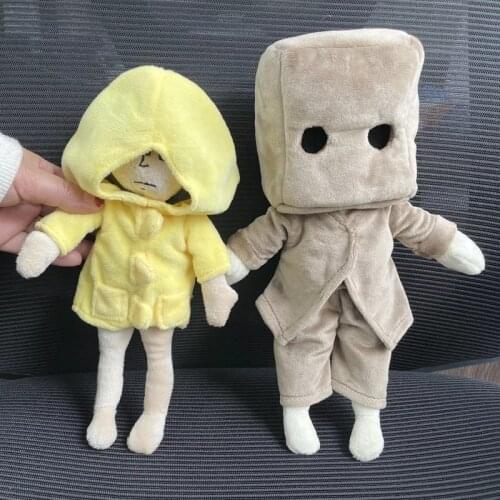 30CM Little Nightmares Plush Toys Cartoon Figure Soft Stuffed Dolls Accompany Sleep Toys for Kids Children Baby Brinquedos