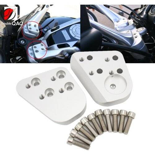 19MM Motorcycle Handle Bar Clamp Raised Extend Handlebar Mount Riser For BMW R1100RT R1150RT R1200RT R1100R R1150R Moto Parts