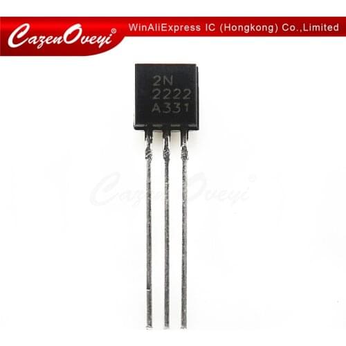 100pcs/lot 2N2222 2N2907 2N3904 2N3906 2N4401 2N4403 2N5088 2N5089 2N5401 2N5551 2N6427 TO-92 In Stock