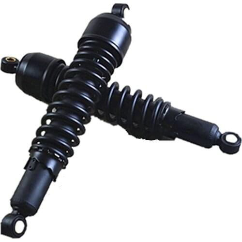 370MM Motorcycle Custom-made Rear shock absorber For Cafe Racer matt black