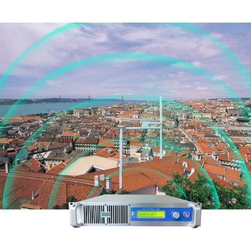 650W Pantalla Tactil Transmisor Fm De Radio Broadcast