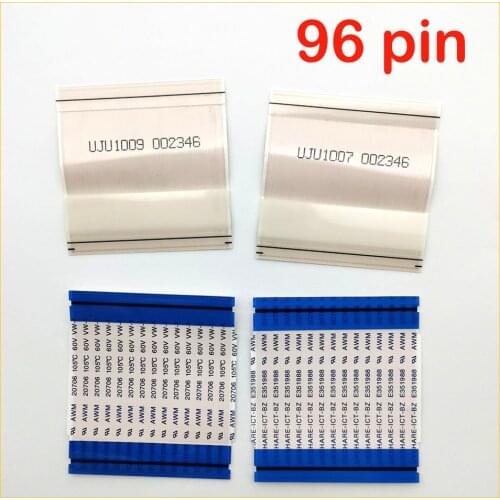 96Pin Flex Cable for T-CON Board 6cmX5cm Without Lock Ribbon Cable Flexible Cables TV Logic Board Connector LCD Screen TV Flex