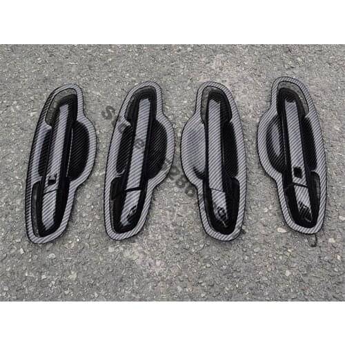 Car styling for Kia Sportage QL KX5 2016-2019 ABS Car Door Handle Protection Cover Doors Handle Covers Sticker