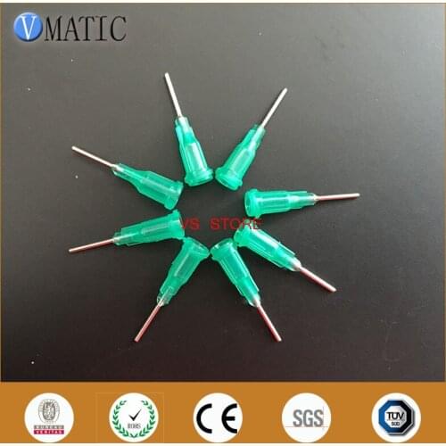 Free Shipping 0.5'' Inch Tubing Length 100 Pcs X 18G Te Premier Dispensing Needle Tips With Good Quality