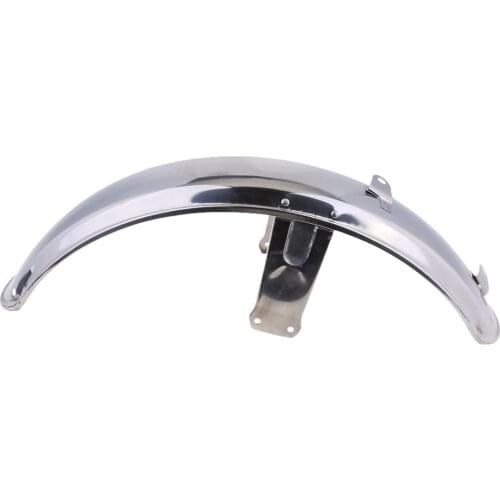 Chrome Front Mud Sand Fender Motorcycle Splash Guard for 100 125 motorcycle motorbike