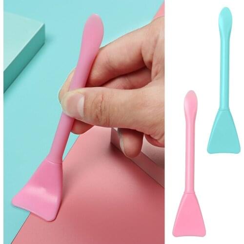 Facial DIY Make up Clean Tools Resin Mold Silicone Stick Stirring Brush Facial Brush