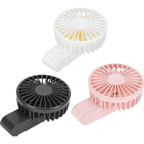 Handheld Fan 7‑blade 3 Gear Wind Power Adjustable Blowing Angle Mini Fan for Boys Girls for Office for Childs Students for